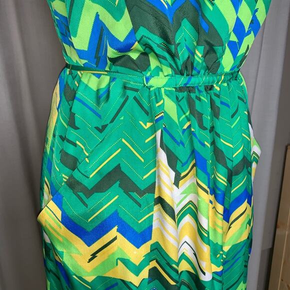 Collective Concepts Strapless Dress With Pockets Sz Sm or 4-6 - Picture 3 of 7